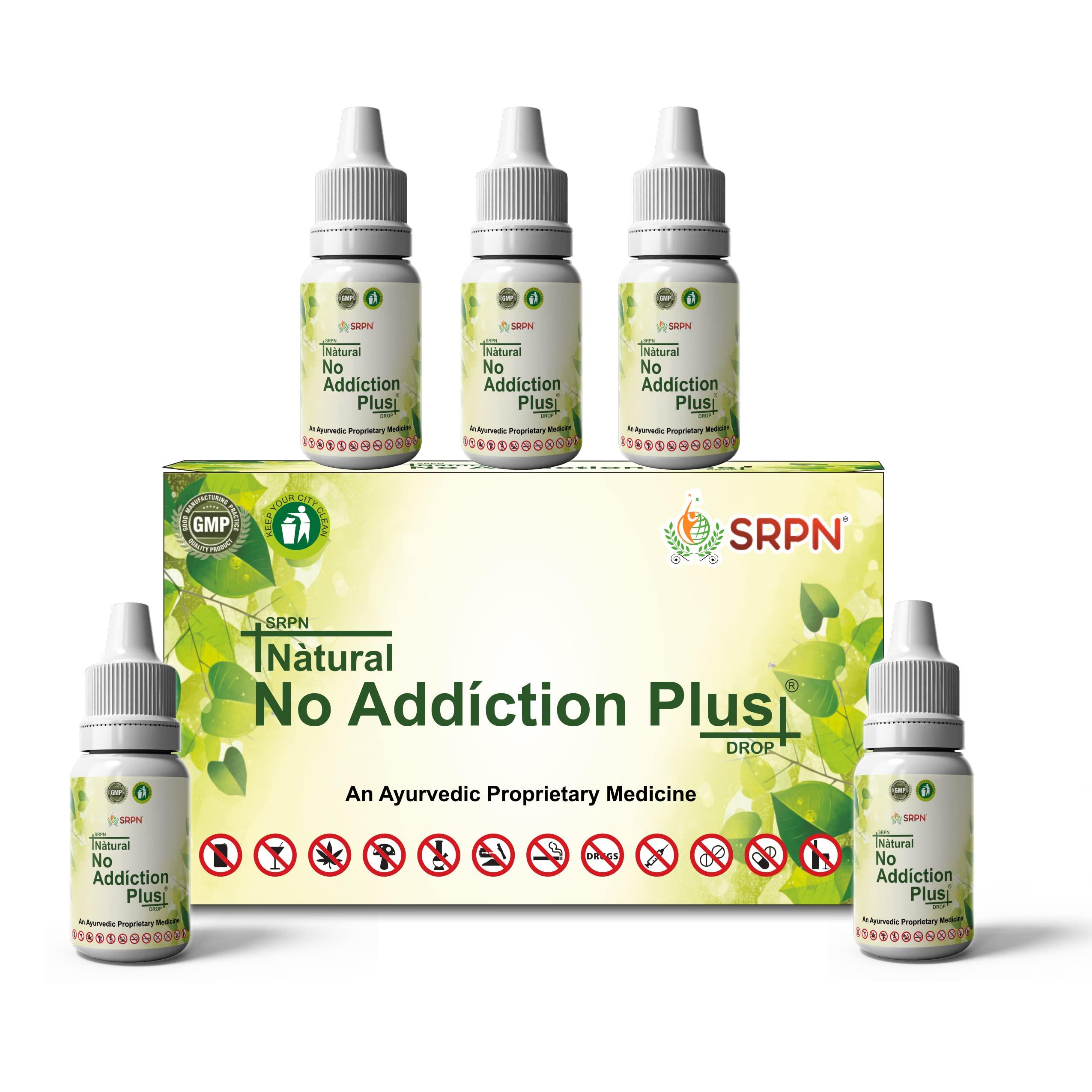 TRIBACARE No Addiction Plus Drop Ayurvedic Deaddiction Medicine for Alco hol Ban Addiction Killer 150ml