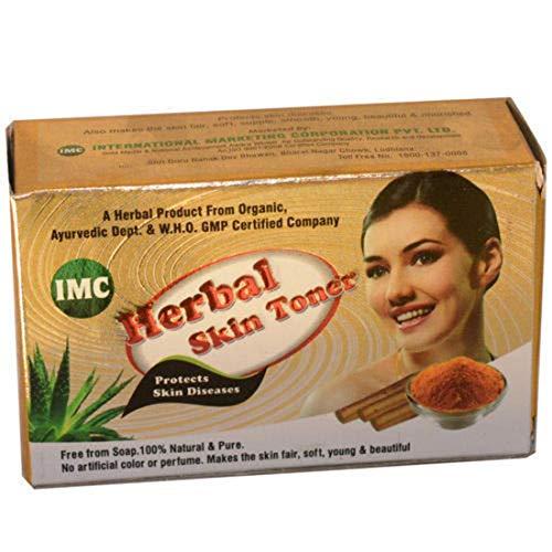 IMC IMC Herbal Skin toner (Handmade) (Enriched with aloe Vera, Kesar, Tulsi Neem and Haldi (Pack of 4) 4X75g (300 g, Pack of 4)