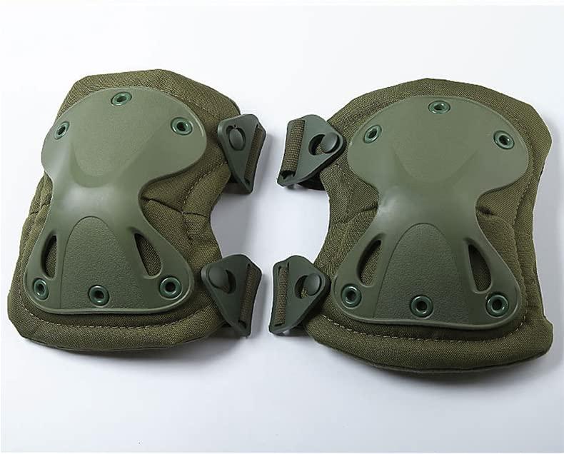 Linist Linist Tactical Knee Pads Elbow Pads Outdoor Sports Combat Knee & Elbow Protective Pads-Green