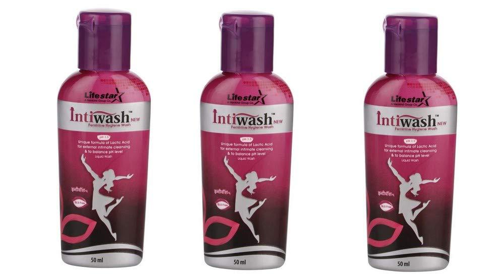 Intiwash New Intiwash New Feminine Hygiene Wash - 50 ml (Pack of 3)
