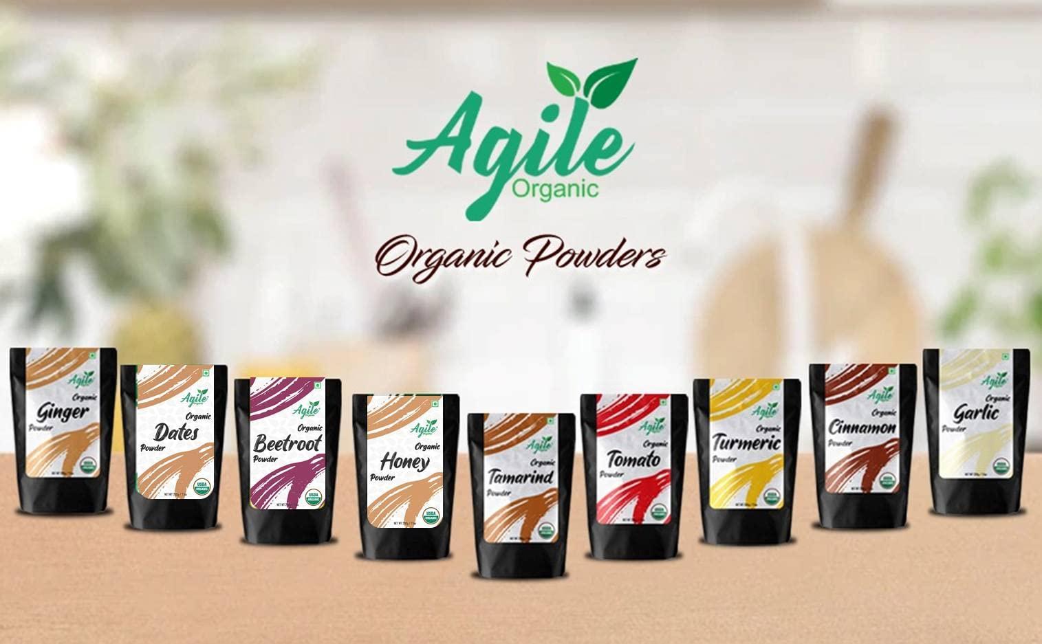 Agile Organic Agile Organic® Organic Dried Honey Powder - Natural Sweetener, 200g | Certified Organic Powder