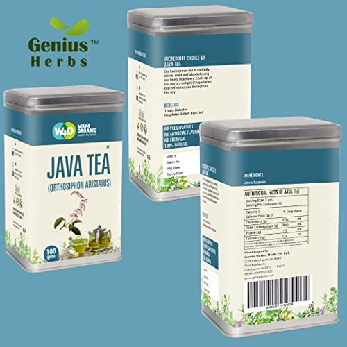 way4organic Way4Organic Java tea (Orthosiphon aristatus) 100 g (Pack of 2)