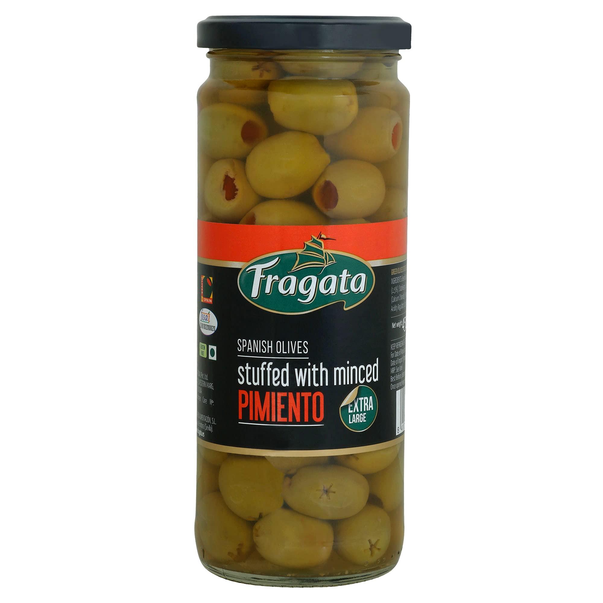 Fragata Fragata Green Olives Stuffed with Minced Pimiento 450g