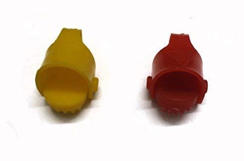 ACUPRESSURE INDIA Acupressure India® Plastic Thumb Pad Type Ii Jimmys and Sujok Pain Therapy Finger Massager Rings - Set of 5