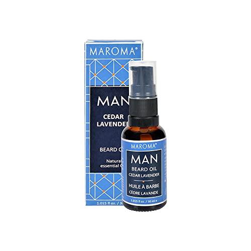 Maroma Maroma 100% Natural Cedar Lavender Beard Oil for men - 30 Ml.