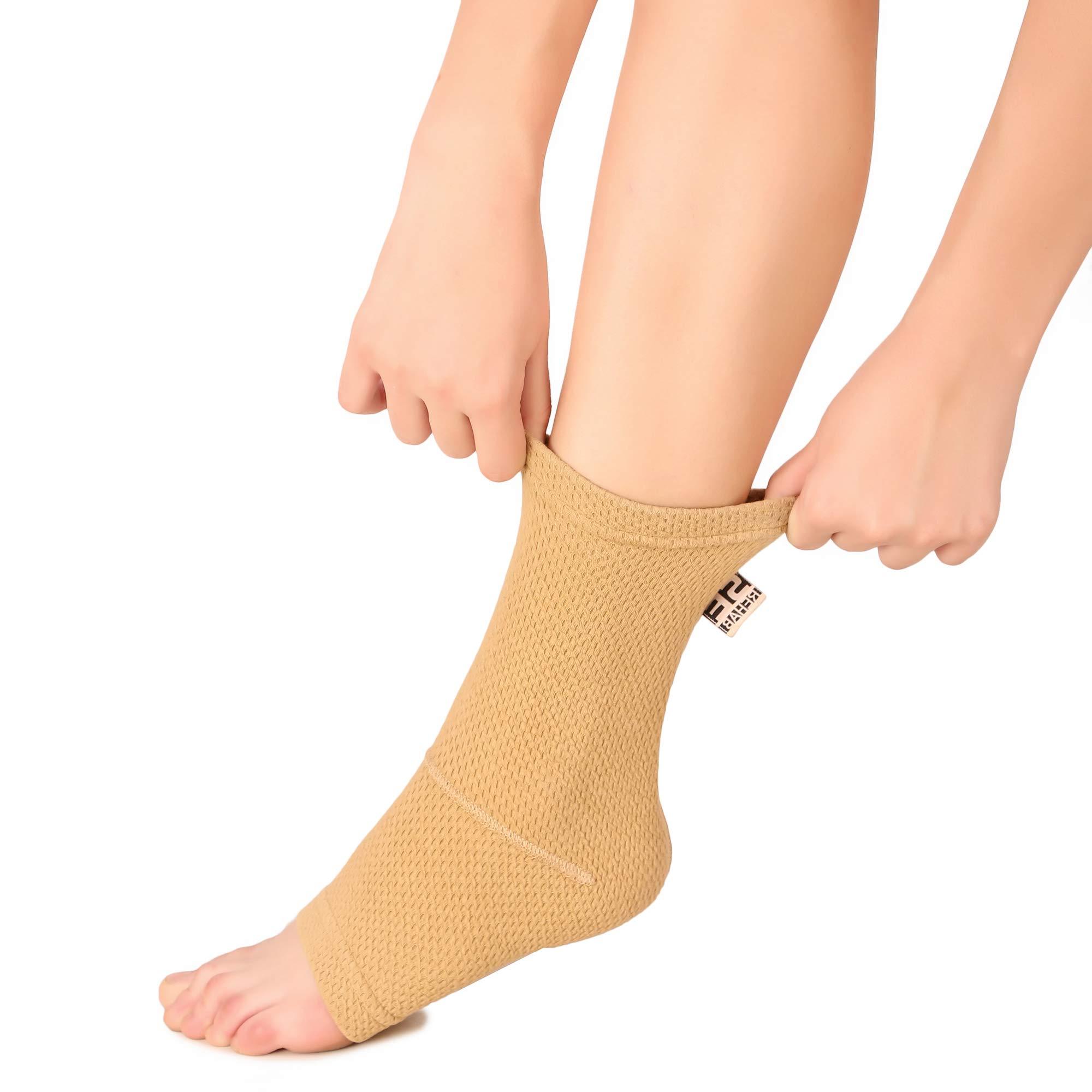 SE Rehabilitation SE REHABILITATION Compression Anklet Support (Pair; Small)