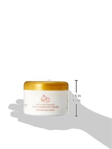 Oxyglow Oxyglow Saffron with Vitamin E Gold Massage Cream, 500g,White
