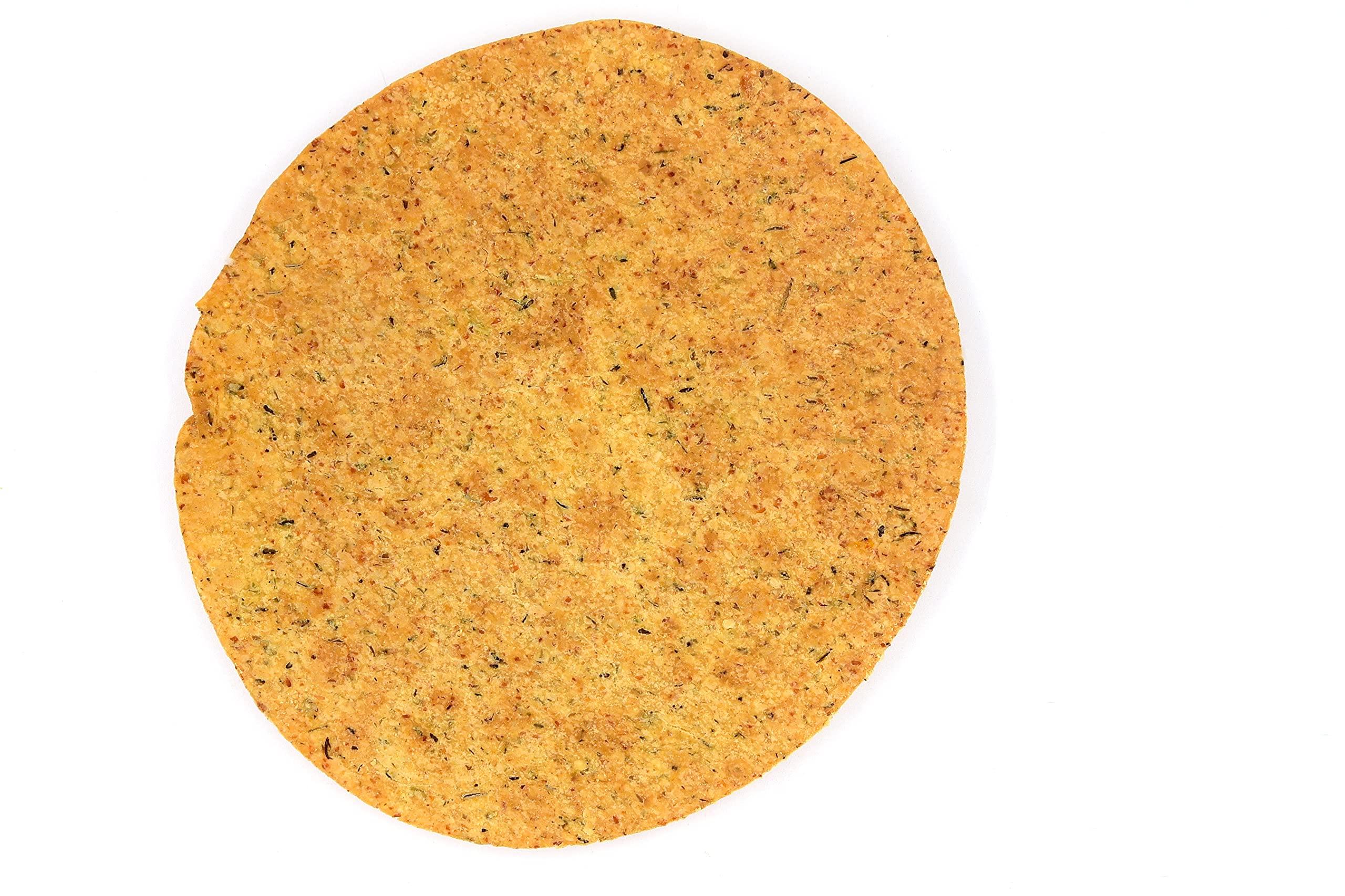 Timeless Food Timeless Food : Moong Khakhra 200g, Korma Khakhara, Mung dal Khakra Snacks [Handmade, Medium Spicy, Homemade]