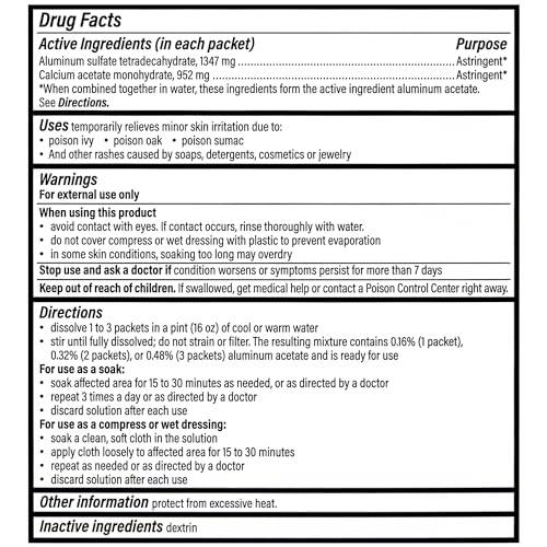 Domeboro DOMEBORO POWDER PACKETTE 12 EACH