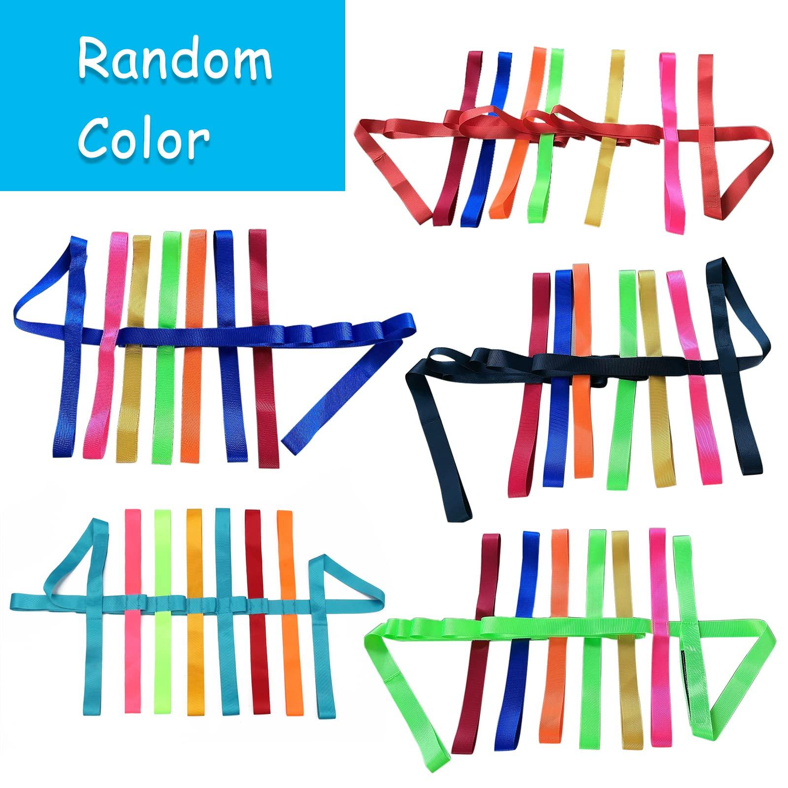 Winspeed Winspeed Preschool Walking Rope for Daycare, Walking Rope for Children Safety Line Rope for Walking, Colorful Hands Walking Rope with Handles (AD-Walking Rope-1P)