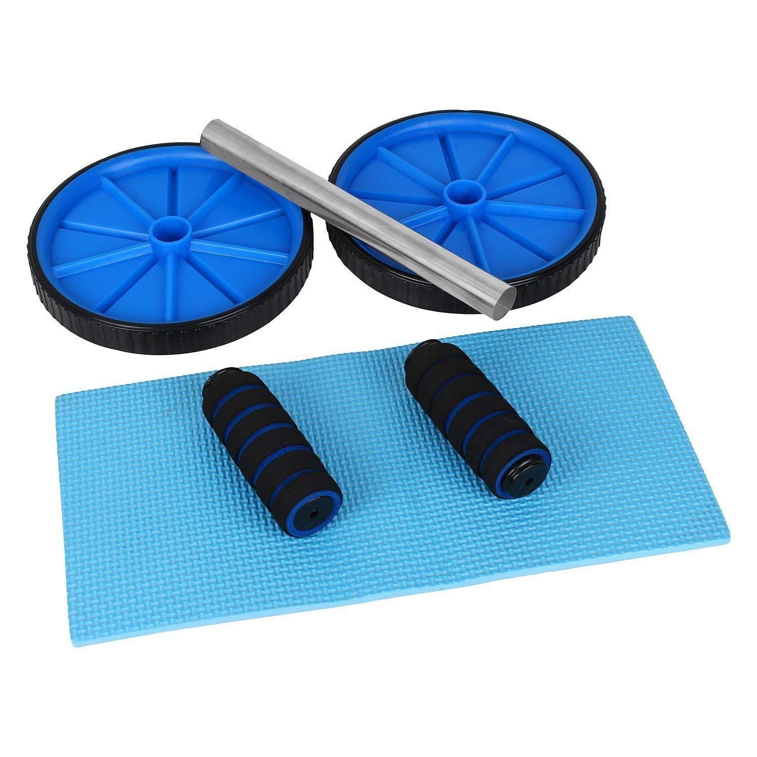 VIRTUAL WORLD VIRTUAL WORLD Ab Exercise Roller | Balance Wheel Roller | Ab Wheel Roller (Soft Cushioned Handle)
