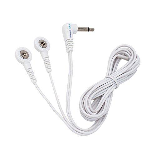 Discount TENS Discount TENS, Omron Compatible Lead Wires. Replacement Lead Wires for Omron Electrotherapy Devices. (PM3030, 2 Snap)