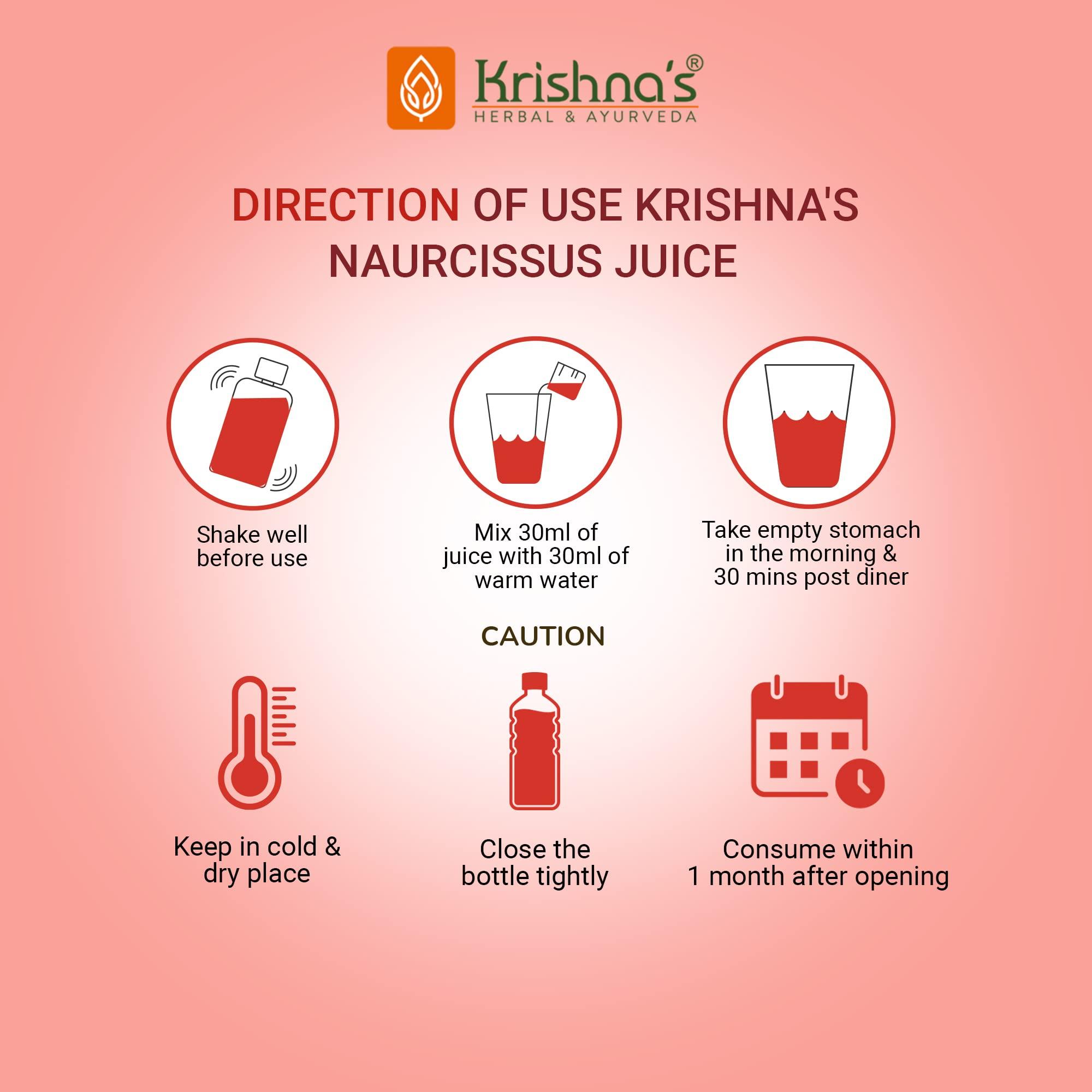 KRISHNA\'S HERBAL & AYURVEDA KRISHNA\'S HERBAL & AYURVEDA Krishna\'S Naurcissus Juice-1000 Ml Ayurvedic Ingredients Ashwagandha,Kaunch Beej,Vidari Kand,Shatawari,Akarkara,Safed Musli,Gokhru Etc Helps In Boosting Stamina