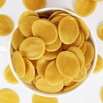 Kri N Sha Ready to Fry Dry GolGappa/Pani Puri Papad/Panipuri Papad - Whole Wheat Golgappe 250 gm