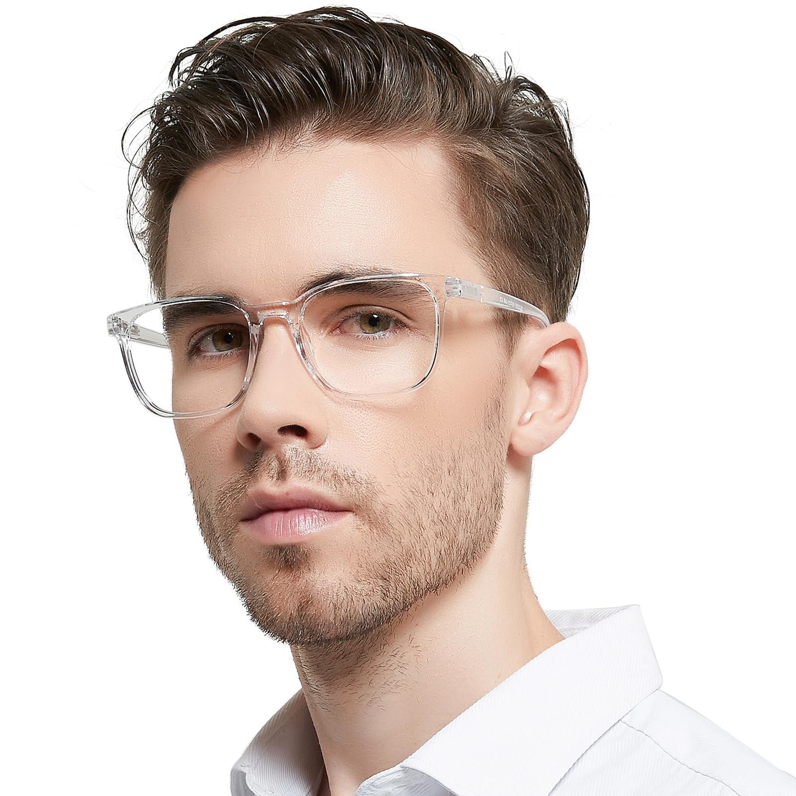 OCCI CHIARI OCCI CHIARI Big Square Reading Glasses 2.25 Men lightwight Readers 1.0 1.25 1.5 1.75 2.0 2.25 2.5 2.75 3.0 3.5 4.0 5.0 6.0 Wide Fitment