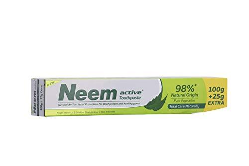NEEM Neem Active Toothpaste, 100g + 25g Extra