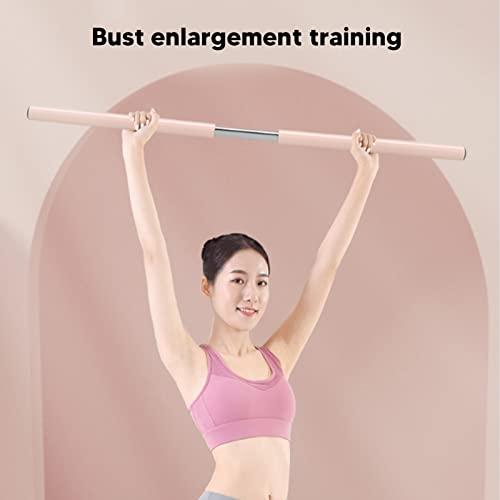 CURLEE Posture Stretching Stick, Yoga Sticks Humpback Correction Open Shoulder Adjustable for Posture