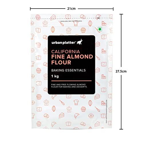 urban platter Urban Platter Fine California Almond Flour, 1Kg [Keto-Friendly, Naturally Protein-Rich, Blanched Almond Fine Powder]
