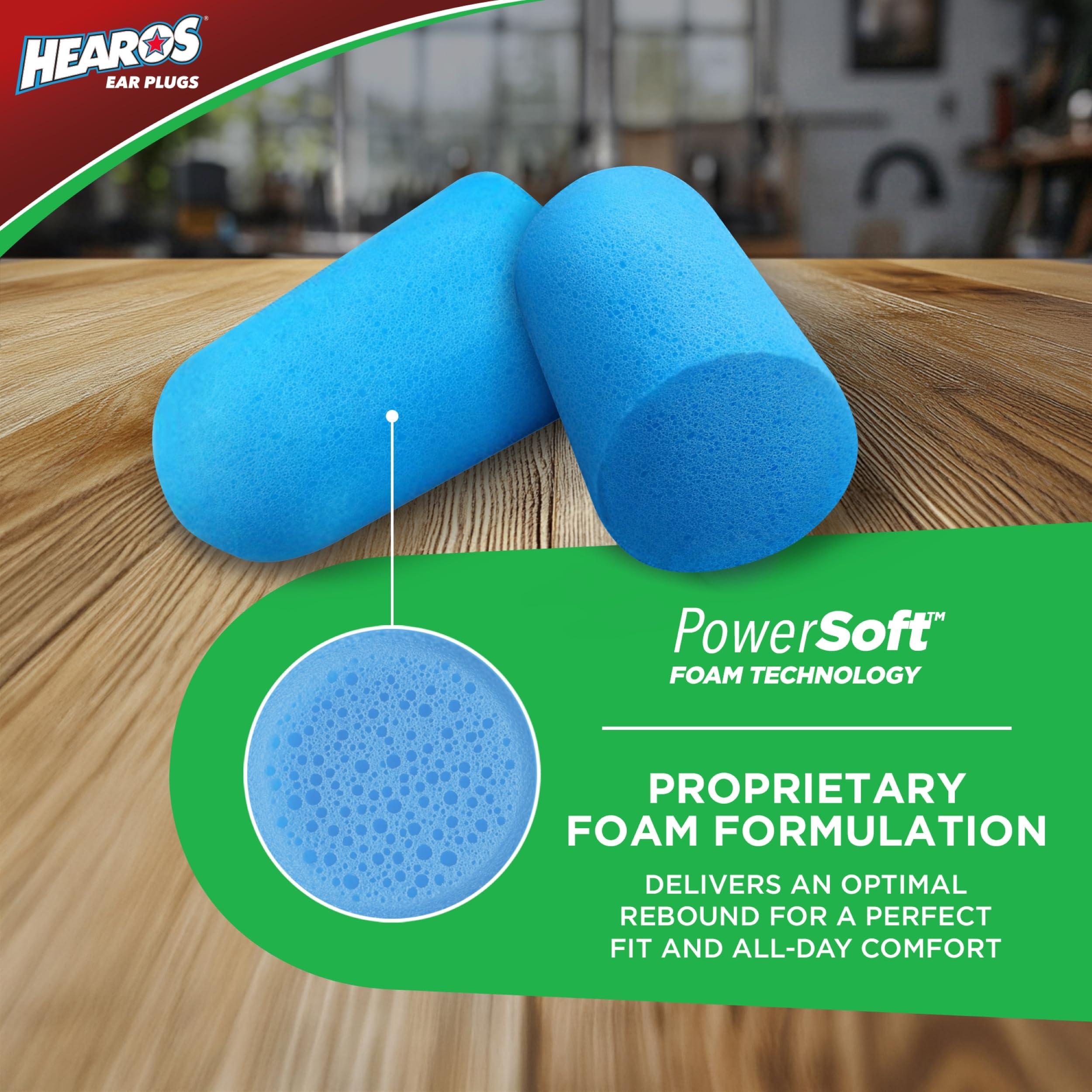 HEAROS HEAROS Xtreme Protection Series Ear Plugs, Blue, 56 Pair