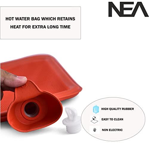 NEA 2L Rubber Hot/Warm Water Bag for Pain Relief & Massager Non Electrical 2 L Hot Water Bag