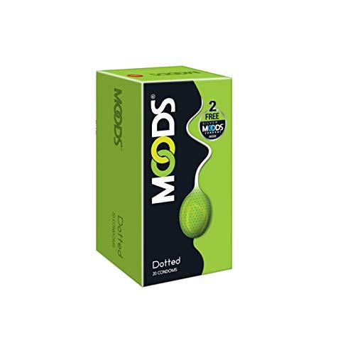 MOODS MOODS DOTTED CONDOM 20 PCS (PACK OF 5)