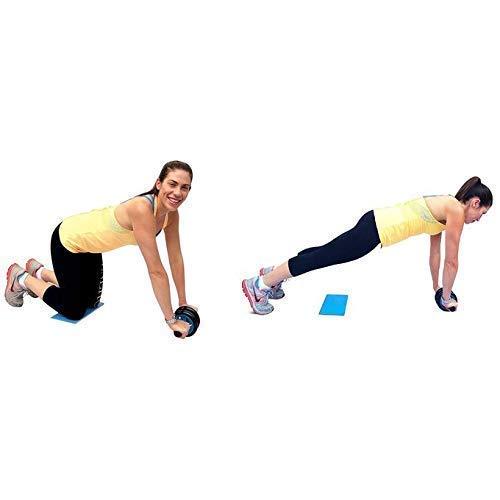 Birudmart Birudmart 3-in-1 AB Wheel Roller Kit - Odoland AB Roller Pro with Resistant Band,Knee Pad,Anti-Slip Handles,Storage Bag and Training Program - Perfect Abdominal Core Carver Fitness Workout for Abs