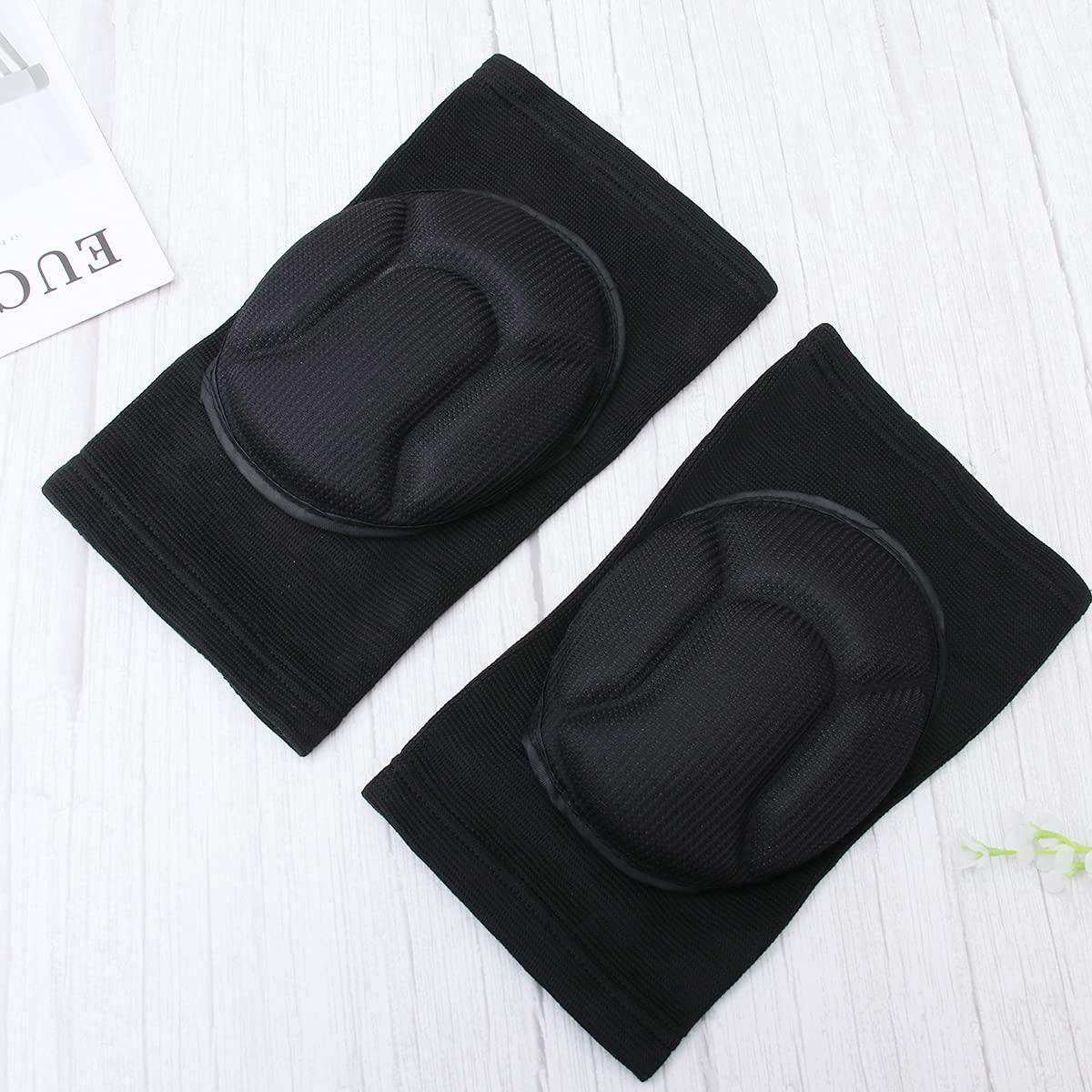 HEALLILY HEALLILY 1 Pair Turtle Shell Sponge Knee Pad Knee Brace Knees Sleeves for Outdoor Sports Exercise Fitness Accessory
