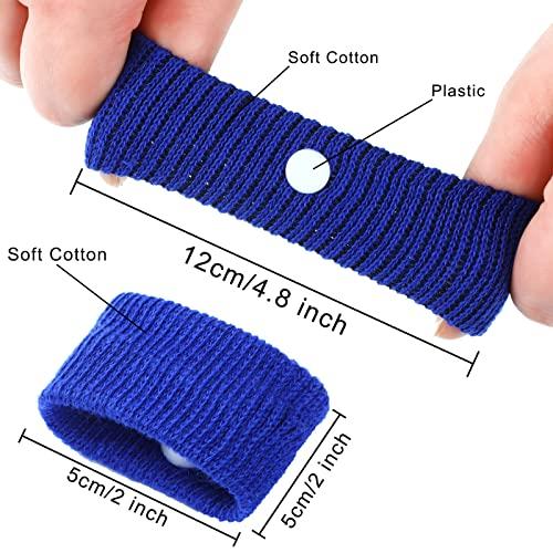 Tondiamo 4 Pairs Kids Motion Sickness Bands Travel Wristbands Kids Motion Sickness Relief Band Nausea Bands Motion Sickness Wristbands Car Sickness Bracelet for Kids for Morning Sea Flying Travel