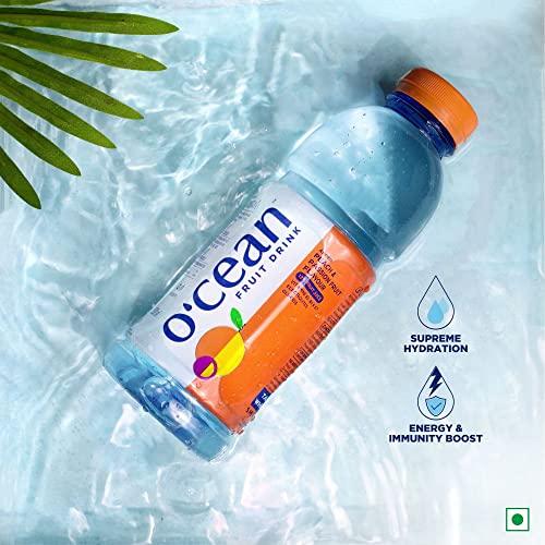 O'cean Fruit Drink Ocean Fruit Water Peach Passion flavor enriched with vitamins, electrolyte & glucose| 500ml | Pack of 6
