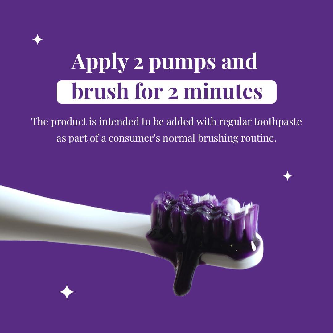 Perfora Perfora Adult Teeth Whitening Care|Lilac Lavender Electric Toothbrush|Purple Magic Whitening Serum Toothpaste|Purple Toothpaste For Teeth Whitening|Sls Free & No Artificial Sweetener|Pack Of 2