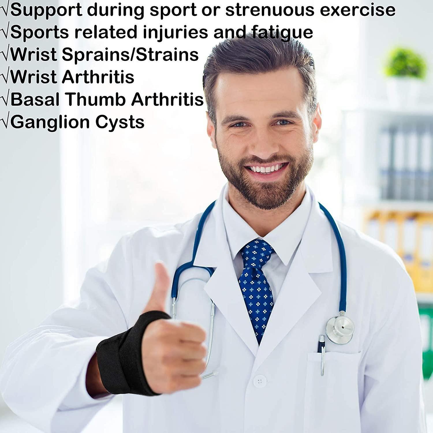 Mata kripa Mata kripa Wrist Brace For Tendinitis And Arthritis,one Hand Adjustable,Wrist Brace Support-for Women and Men Adjustable for Right and Left Hand with Thumb Stabilizer for Pain Relief (Single Piece)