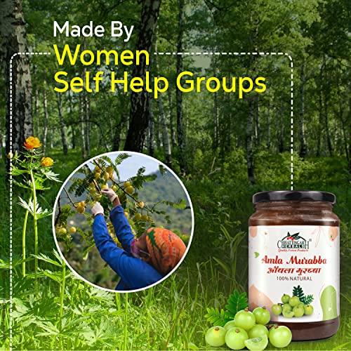 Chhattisgarh Herbals Chhattisgarh Herbals Handmade Aonla Murabba, Indian Gooseberry 900 g