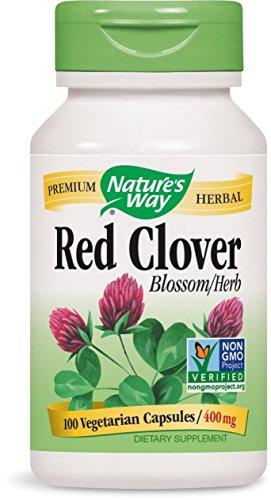 NATURE'S WAY Nature's Way, Red Clover, Blossom/Herb, 800 mg Per Serving, 100 Veggie Caps for Women