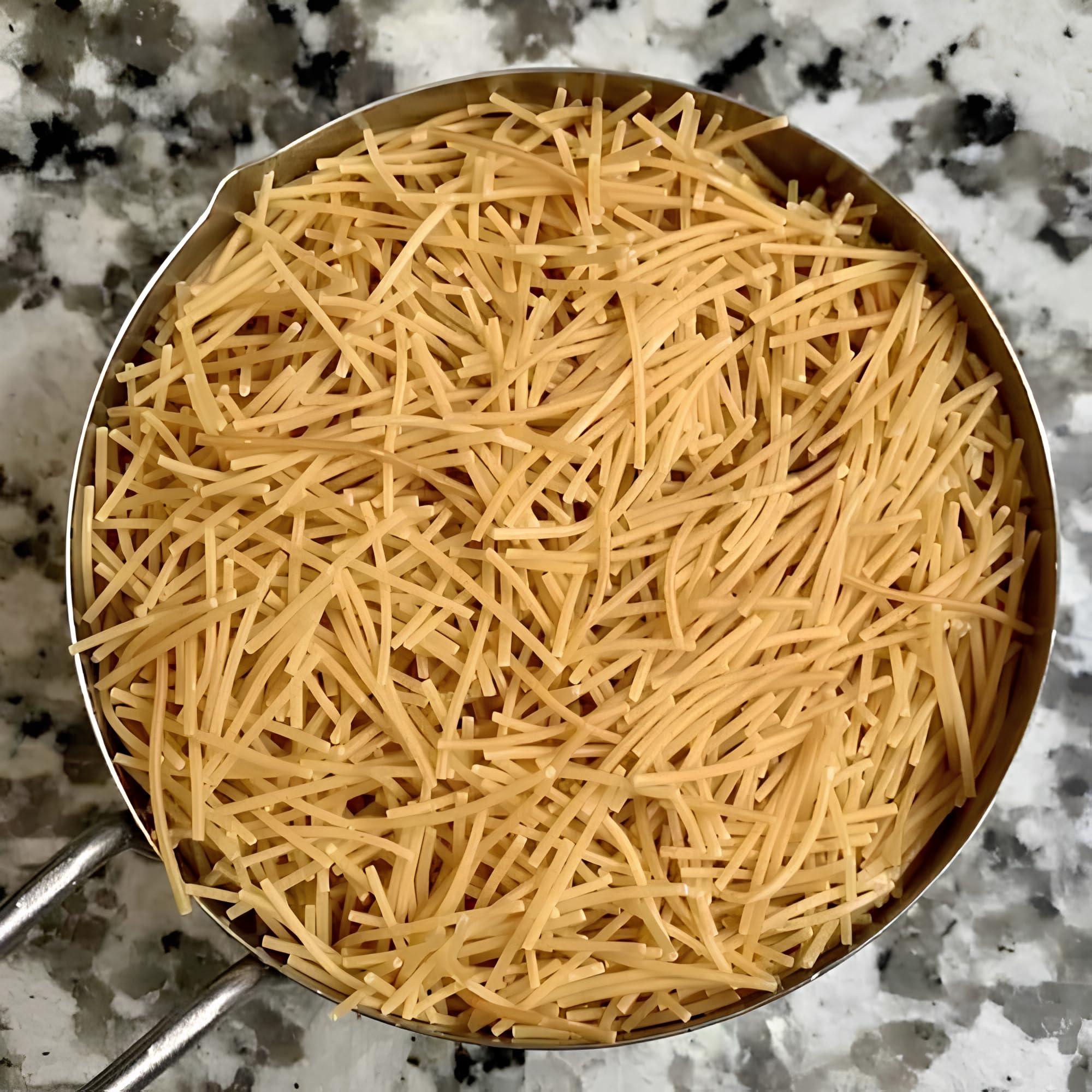 veganic Veganic Roasted Vermicelli Short Cut | Wheat Seviyan/Sewai/Semiya For Kheer or Upma - 400gm