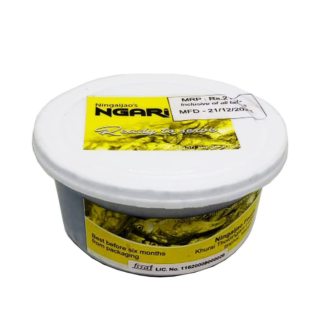 Generic Ningaijao\'s Ngari(Fermented Fish) 200gm. (Roasted)