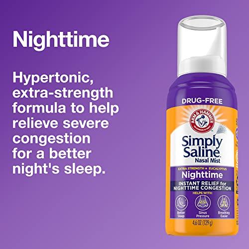 Arm & Hammer Simply Saline Plus Extra Strength Nighttime Formula Nasal Mist