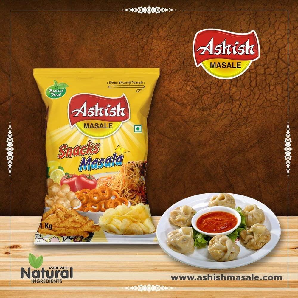 ASHISH Ashish Chinese Snack Masala Powder Perfect Spices for Chinese Dishes Pizza Pasta Aromat Seasoning Chinese Spices 500gm, Pack of 4