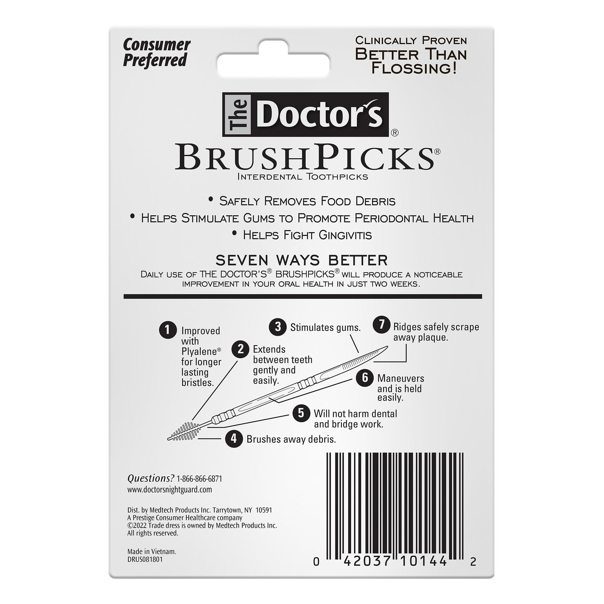The Doctor's The Doctor\'s Brush Picks Interdental Toothpicks - 275 CT