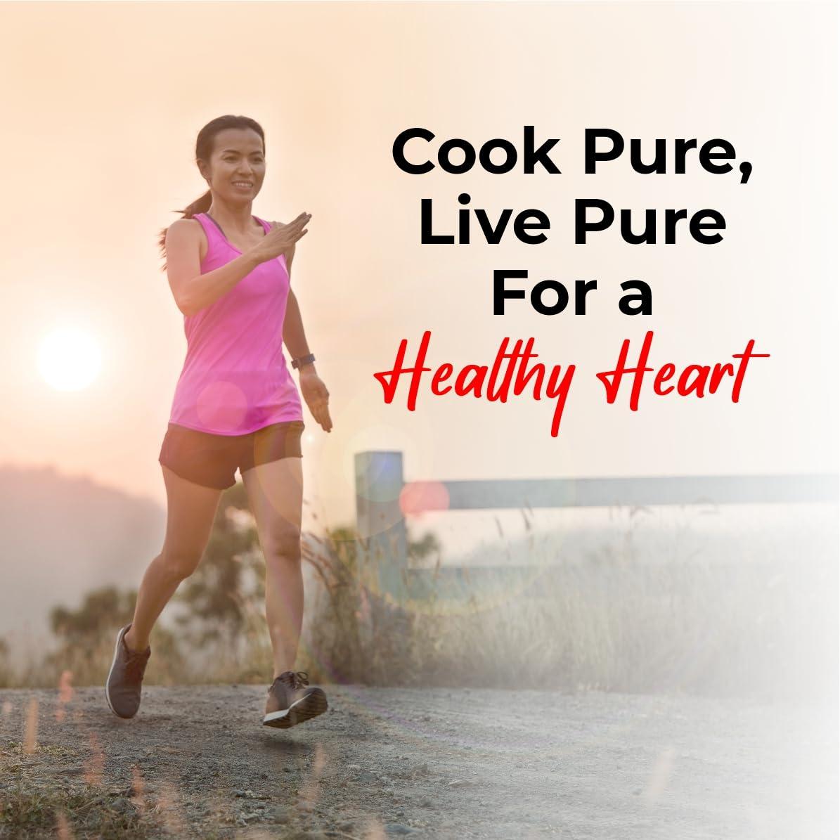 Oreal Oreal Premium Pure Canola Oil, 1 Litre for Cooking | Natural | Chemical-Free | Healthiest Cooking Oil | Rich in Omega-3 and Omega-6 | Improve in Metabolisms & Keeps Active | Preservative Free Suitable for all Ages