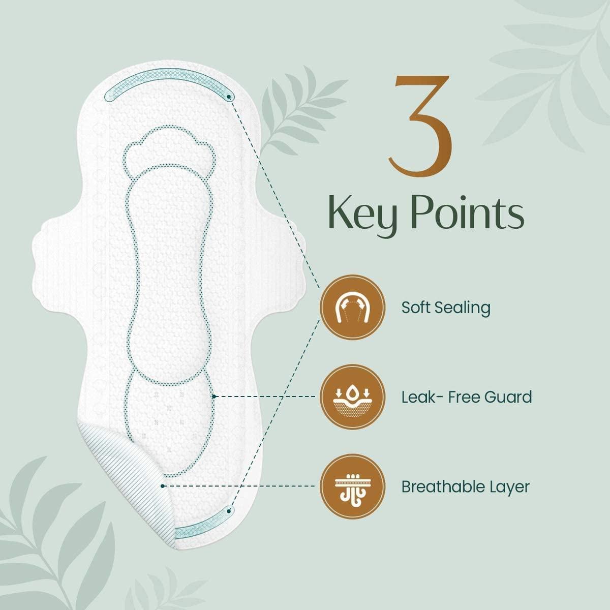 Tinkle Tinkle Sensit-V Organic Cotton Teen Sanitary Pads for Girls | Age 9-19 Years | Ultra Soft & Rash Free Pads for Teenage Girls | Antibacterial, Biodegradable Mini Pads | For All Flow Type | Pack Of 20