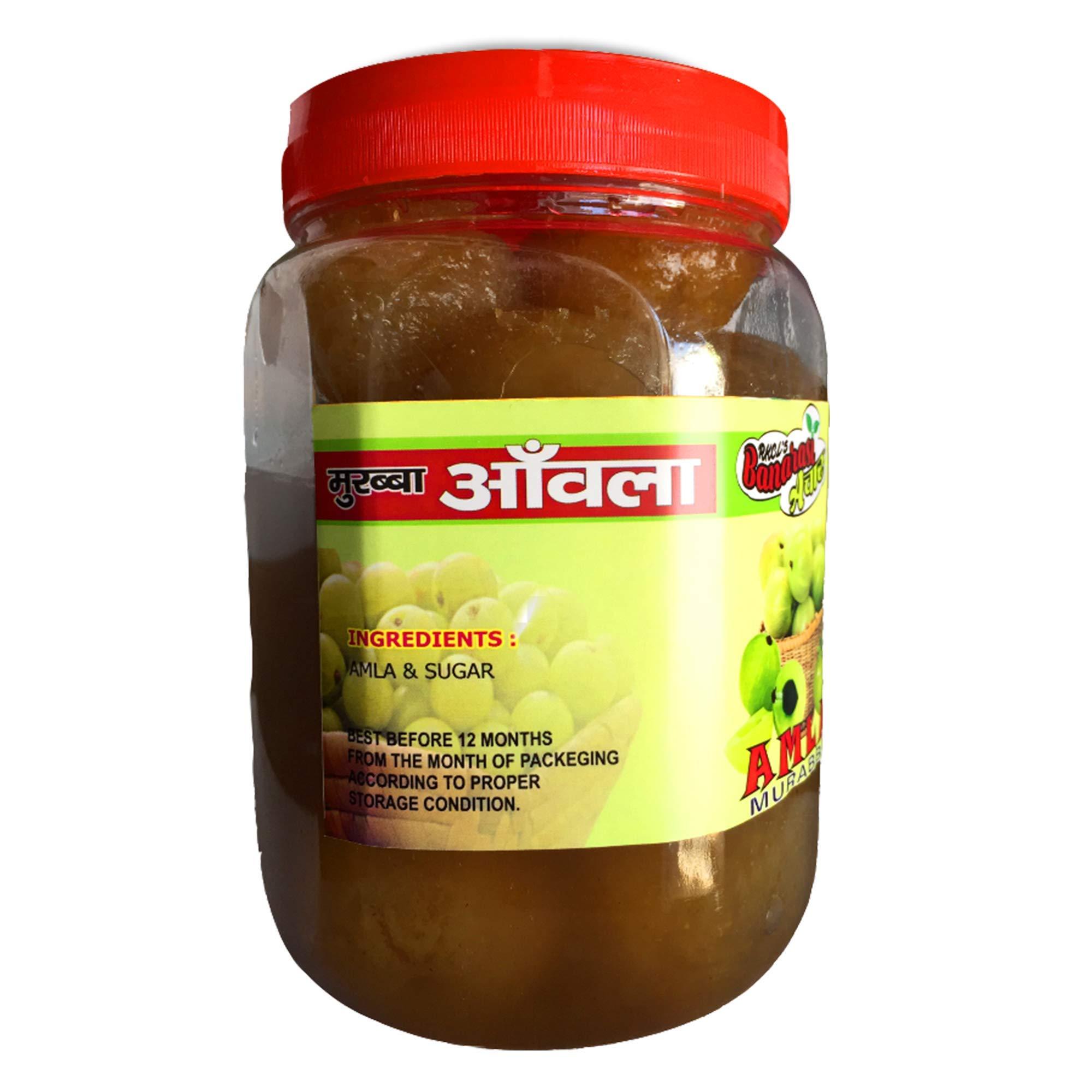 Banarasi Achar RKCL Foods Banarasi Homemade Amla Murabba 900 Grams