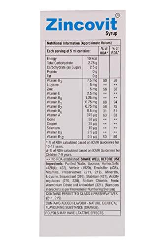 Zincovit Zincovit Syrup - 200 ml (Pack of 2)