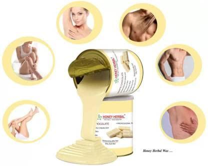 Clinch Hair Removal Hot Wax | Hair Removal Wax For Arms, Chest, Legs, Back and Full Body | For Men & Women | All Skin Types  800gm (White Chocolate)