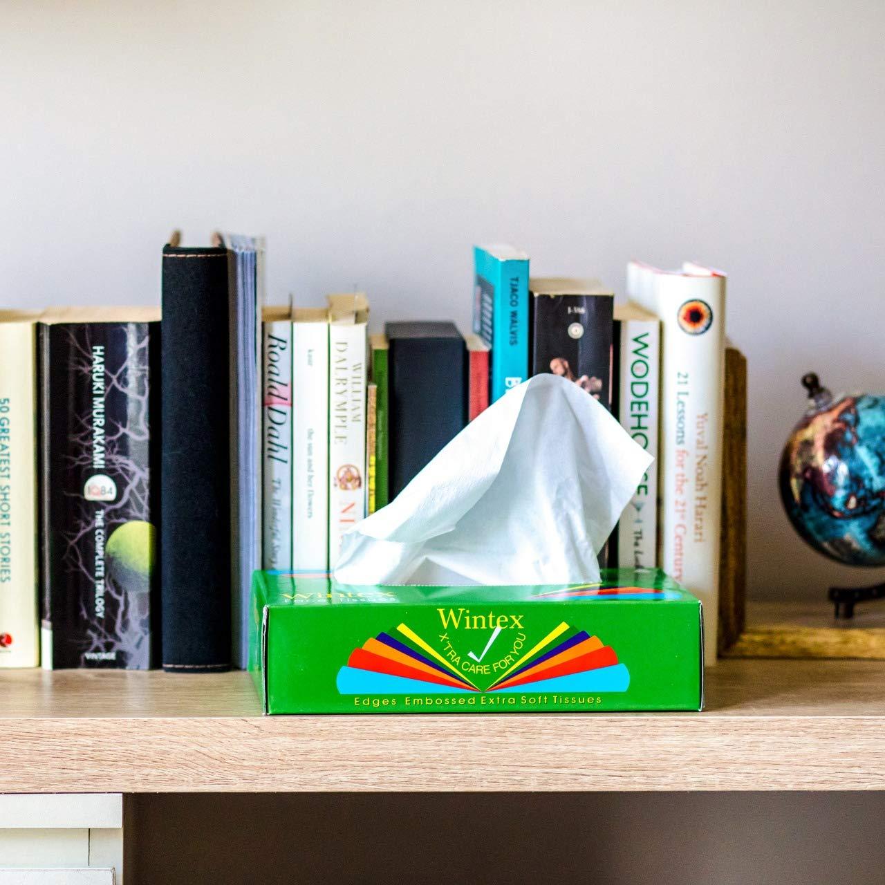 Wintex Wintex ULTRA 2 Ply Luxury Facial Tissue Box (Pack of 10 Boxes, 200 Sheets/100 Pulls per Box)