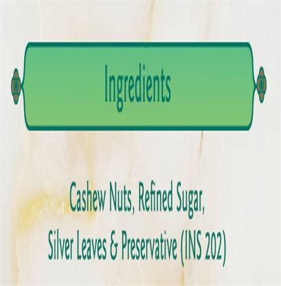 Haldiram\'s Haldiram\'s Nagpur Kaju Katli 500g, Chana Nuts 200g with Large Diya