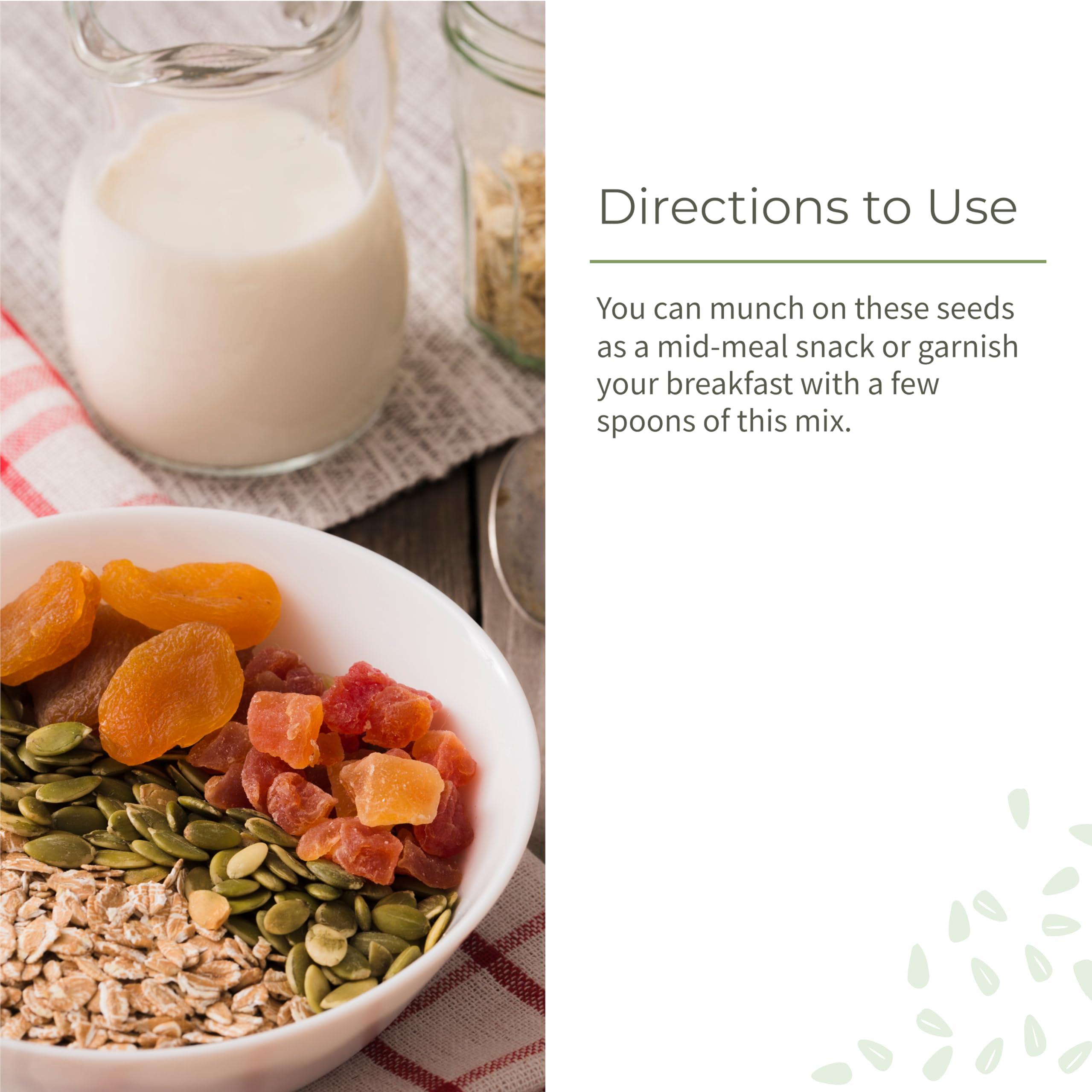 Ecotyl Ecotyl Seed Mix | Sunflower, Pumpkin, and Watermelon Seeds | Unroasted | 200g