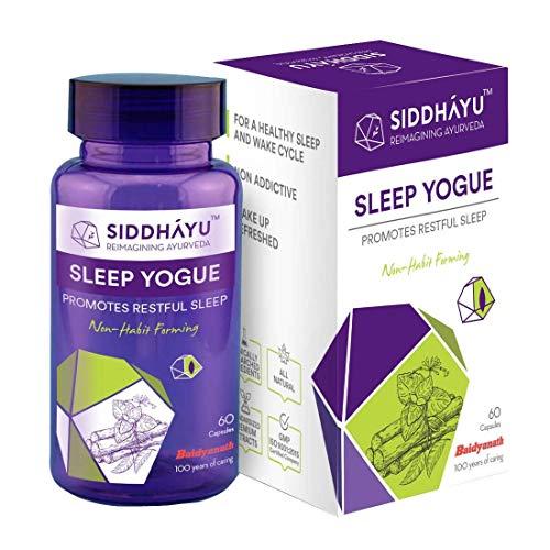 SIDDHAYU Siddhayu Sleep And Stress Care Kit (From the house of Baidyanath) | Sleep Yogue 60 Capsule X 1 | Winostress 60 Capsule X 1