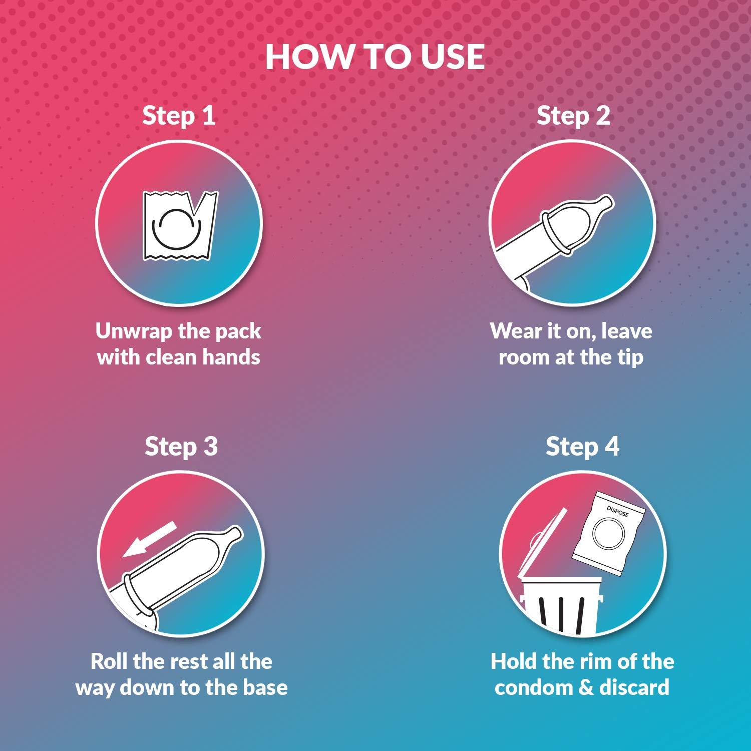 Skore Skore Cool Watermelon Flavoured Condoms & Cool Sensation Lubes - 50 ml