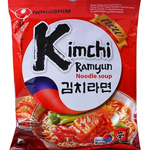Nongshim Nongshim Nong Shim Kimchi Ramyun Noodle Soup - Hot & Spicy, 120g