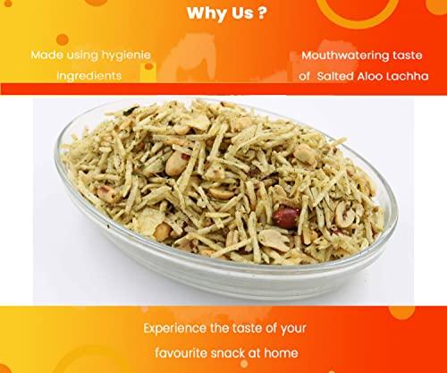 OKHLI MUSAL BRAND Farali Chiwda/Upwas, Vrat, Fast Mixture Namkeen/Aloo Lachha Mungfali Sabudana Mix/Farali/Falhari Potato Mixture PHALHARI CHIWDA Farsan with Goodness Of Black Pepper-900g*4Pack